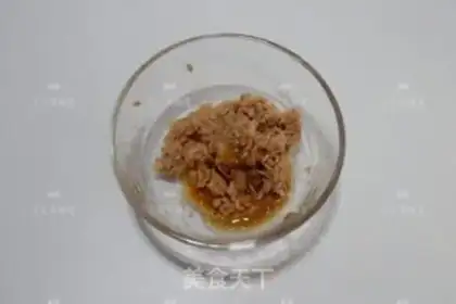 Make Tuna rice step 1