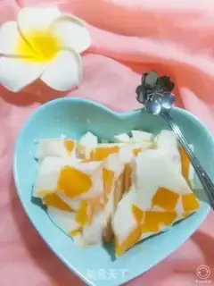 Make Mango pudding step 6