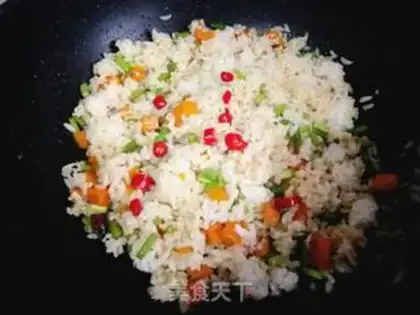 Make Pumpkin rice step 7