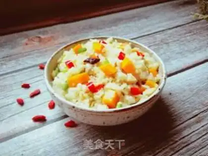 Make Pumpkin rice step 8
