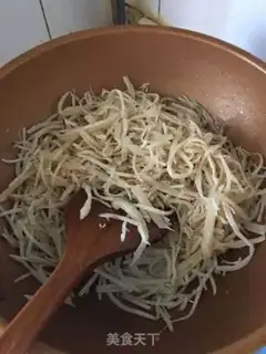 Make Green bean sprouts step 4
