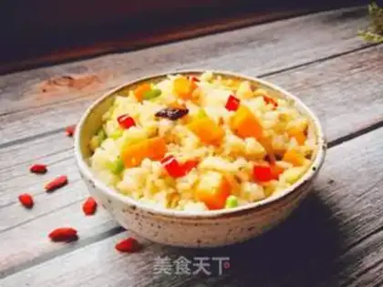 Make Pumpkin rice step 9