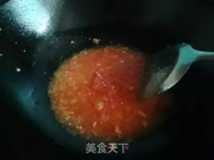 Make Tomato four season beans step 6