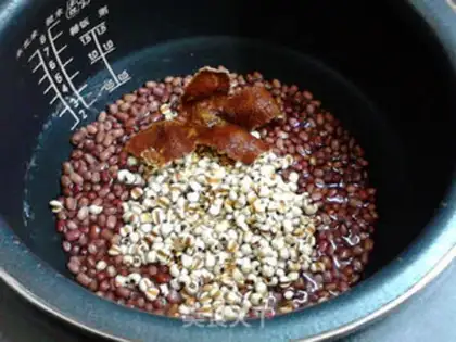 Make Pie-pee, red-beans soup step 3