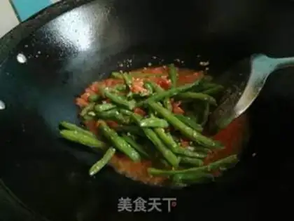 Make Tomato four season beans step 7