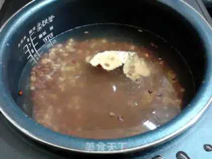 Make Pie-pee, red-beans soup step 4