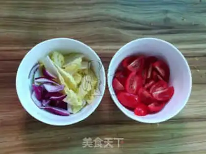 Make Tuna fruit salad step 1