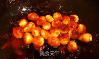 Make Tiger-skinned tomato egg step 6