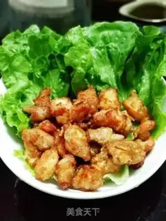 Make Grinch lemon pepper chicken step 3