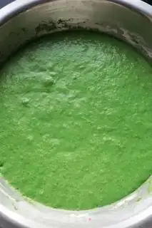 Make Spinach hair step 3