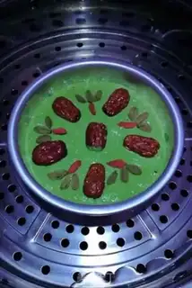 Make Spinach hair step 5