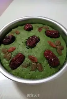 Make Spinach hair step 6
