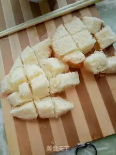Make Coconut bread pudding step 3