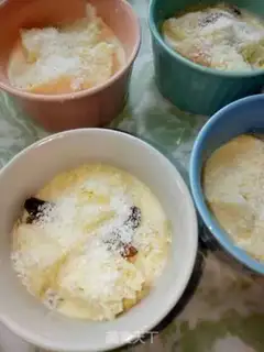 Make Coconut bread pudding step 5