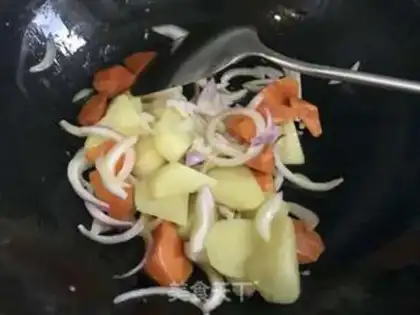 Make Curry beef step 5