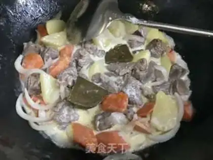 Make Curry beef step 8