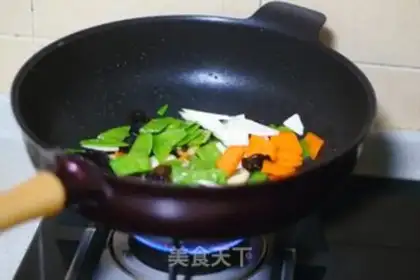 Make Dutch beans with vegetables step 5