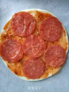 Make Hawaiian pizza step 6