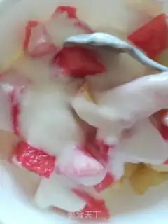 Make Yogurt fruit salad step 5