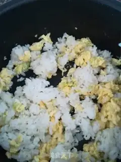Make Celery egg fried rice step 6