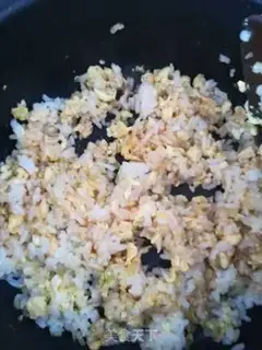 Make Celery egg fried rice step 7