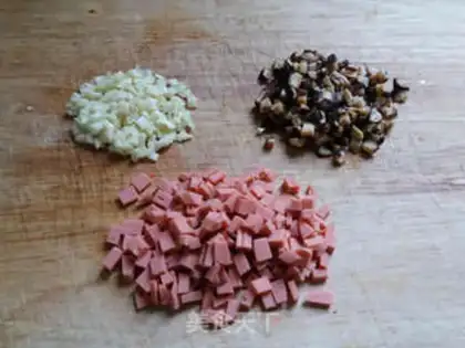 Make Five-colored rice step 2