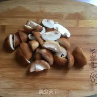 Make Double mushroom fried meat step 2