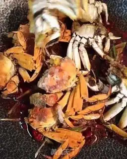 Make Fried crabs step 4