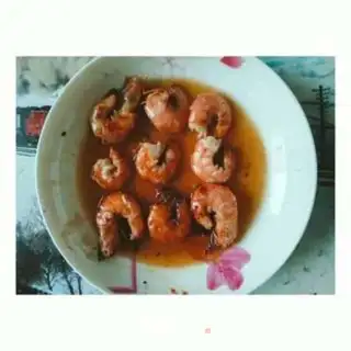 Make Lemon shrimp step 1