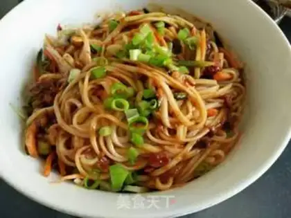 Make Spaghetti mushroom sauce step 12