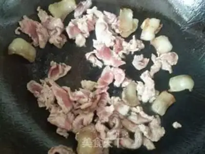 Make Mushroom fried meat step 2