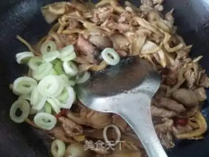 Make Mushroom fried meat step 5