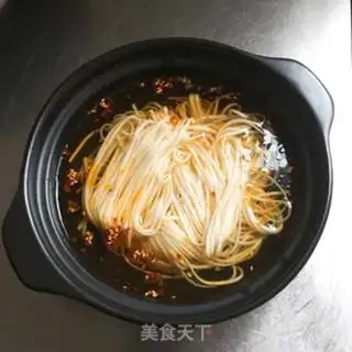 Make Onion dry noodles step 11