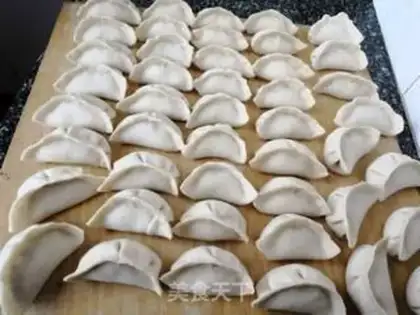 Make Frozen chicken dumplings step 5