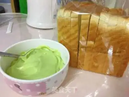 Make Sour cream butter and bread step 1