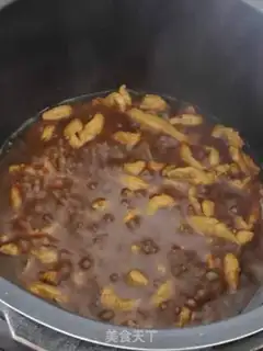 Make Low-fat chicken noodles in the private room step 4