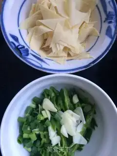 Make Pepper bean skin step 2