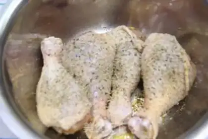 Make Favorite chicken leg step 2