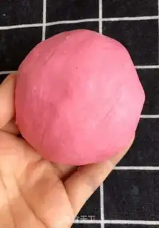 Make Strawberry bean bag step 2