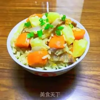 Make Potato rice step 19