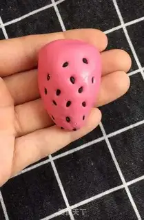 Make Strawberry bean bag step 4