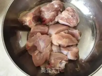 Make Chicken leg and mushroom step 0