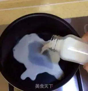 Make Cotton candy pudding step 0