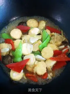 Make Red burning Japanese tofu step 9