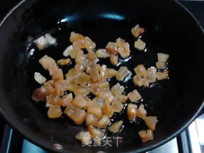 Make Onion onions for noodles. Kang step 2