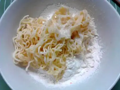 Make Onion onions for noodles. Kang step 6