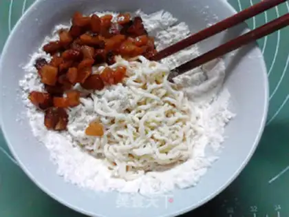 Make Onion onions for noodles. Kang step 7