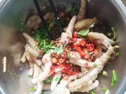 Make Frozen chicken claws step 4