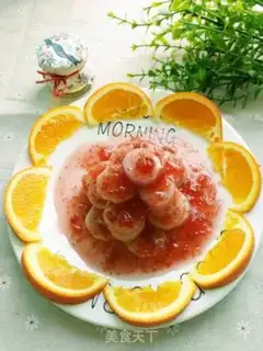 Make Strawberry sauce step 1