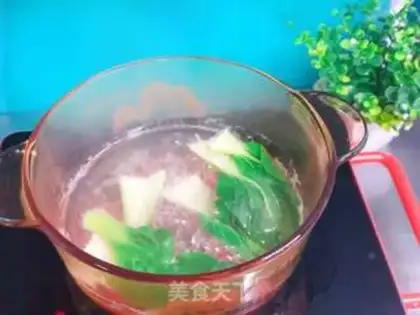 Make Milk mushroom soup step 2